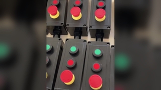 Scatola dei pulsanti antideflagrante e resistente alla corrosione