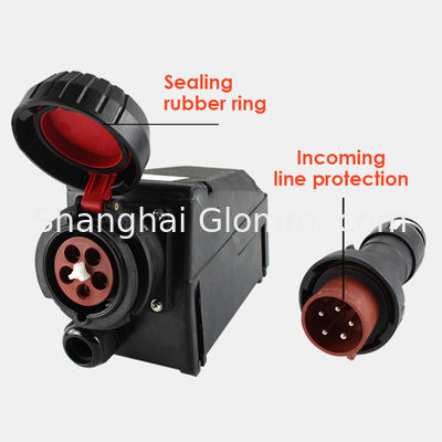 EX 4 Pin Plug And Socket Explosion Proof Socket And Plug Marine Grade