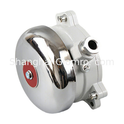 Explosion-Proof Electric Bell (White/Red) IIC + Dust DC24V AC220V Zone 1/2 Alarm Bell