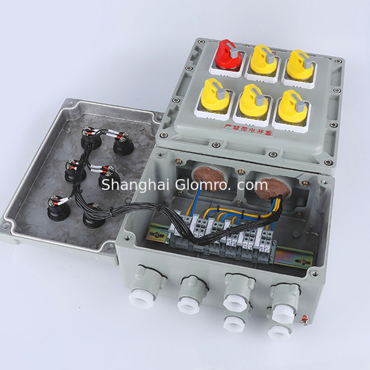 BXM(D) Series IP66&WF1 Factory Manufactured Explosion-proof Control Station Power Distribution Equipment Explosion Proof Power Distribution Box