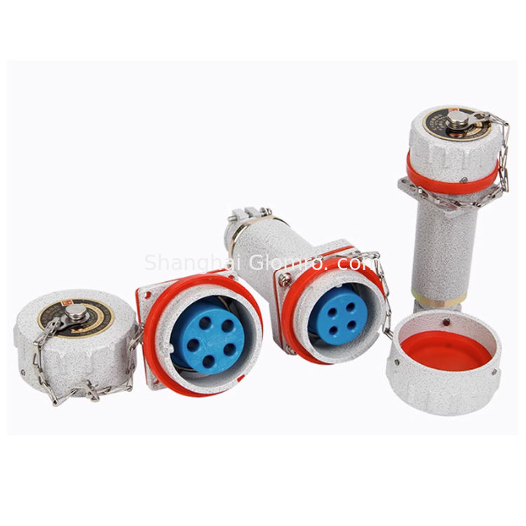 Ex 150A YT/XZ-5 Power Electric Explosion Proof 5pin Plug Socket Explosion-Proof Non-spark Connector