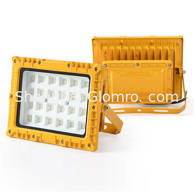 Luce Led a prova di esplosione IP66 50W 100W 150W 200W con alimentazione di emergenza di 90 minuti
