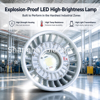 Lampada LED antideflagrante ad alta luminosità anticorrosione, Strumento di illuminazione industriale antideflagrante, Utilizzato in tunnel, fabbriche, stazioni di servizio e altri luoghi